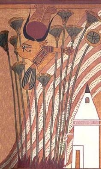 Hathor With Papyrus