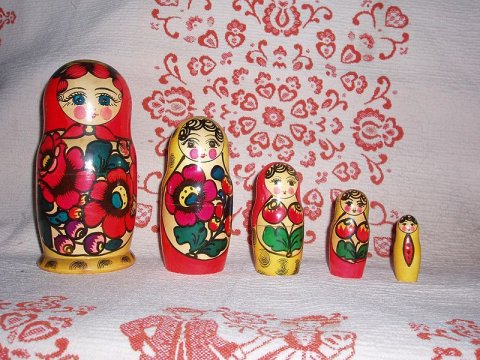 Russian Matroshka Dolls