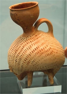 Ceramic Hedgehog Rhyton