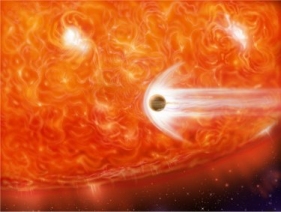 Red Giant Swallows Planet