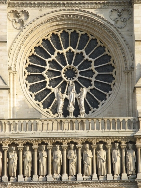 West Rose Window Notre Dame